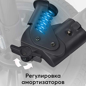 Коляска Happy Baby 2 в 1 "Mommer pro", черная